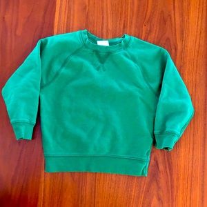 Green Hanna Andersson 90 cm 3T crewneck sweatshirt